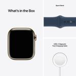Apple Watch Series 7 GPS + Cellular 41mm Gold Case