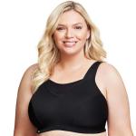 Glamorise No-Bounce Wirefree Sports Bra, Black