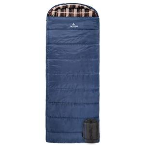 Teton Celsius XL 20F Degree Sleeping Bag - Durable and Warm Sleeping Bag for Adults and Kids– Camping Made Easy and Warm - Compression Sack Included
