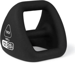 TRX YBell Neo Series 3-in-1 Kettlebell, Dumbbell and Push Up Bar Workout Equipment | Commercial Grade Neoprene Coated Surface | Perfect for Strength Training & Conditioning Workouts | 27lbs