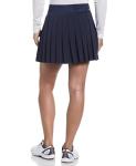 Callaway Women's 16" High Waist Solid Golf Skort with Pleats, Moisture-Wicking Stretch Fabric, Truesculpt Slimming Technology, Peacoat, X-Small