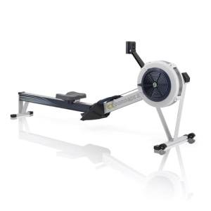 Concept2 RowErg Model D Indoor Rowing Machine with PM5 Monitor, Device Holder, Adjustable Air Resistance, Easy Storage (Gray)
