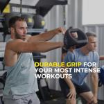TRX YBell Neo Series 3-in-1 Kettlebell, Dumbbell and Push Up Bar Workout Equipment | Commercial Grade Neoprene Coated Surface | Perfect for Strength Training & Conditioning Workouts | 27lbs