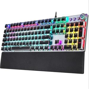 Whnlsryy Eat Chicken Game Sports Notebook Desktop Computer Wired Punk KeyboardKeyboard Real Mechanical Keyboard