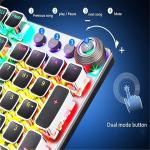 Whnlsryy Eat Chicken Game Sports Notebook Desktop Computer Wired Punk KeyboardKeyboard Real Mechanical Keyboard