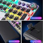 Whnlsryy Eat Chicken Game Sports Notebook Desktop Computer Wired Punk KeyboardKeyboard Real Mechanical Keyboard