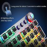 Whnlsryy Eat Chicken Game Sports Notebook Desktop Computer Wired Punk KeyboardKeyboard Real Mechanical Keyboard