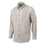 Beretta Men's TKAD Flex UV 50 Sun Protection Breathable Wrinkle-Resistant Active Hunting Outdoor Casual Long-Sleeve Button-Down Shirt, Sand, X-Large