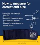 A&D Medical Bluetooth Blood Pressure Monitor for Home Use, UA-651BLE – Upper Arm Precise BP Machine – Wide Range Cuff (8.6” / 22-42cm), App is iOS & Android Compatible, AA Batteries