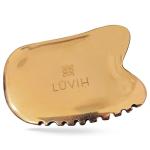 LUVIH - The Illuminator Kansa Gua Sha Tools for Massaging The Face & Certain Areas of The Body, Skin Firming & Invigorating Gua Sha Facial Tools, Alternative to Wood Therapy Massage Tools, 1 Piece