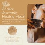 LUVIH - The Illuminator Kansa Gua Sha Tools for Massaging The Face & Certain Areas of The Body, Skin Firming & Invigorating Gua Sha Facial Tools, Alternative to Wood Therapy Massage Tools, 1 Piece