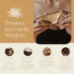 LUVIH - The Illuminator Kansa Gua Sha Tools for Massaging The Face & Certain Areas of The Body, Skin Firming & Invigorating Gua Sha Facial Tools, Alternative to Wood Therapy Massage Tools, 1 Piece