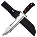 Fixed Blade 16.5" FULL TANG RAMBO MACHETE TACTICAL SURVIVAL HUNTING KNIFE