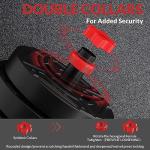 Signature Fitness Fitvids 60LB 2-in1 Portable Changeable Dumbbell and Barbell Kettlebell Set With Adjustable Weights