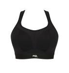 Panache Boundless Non Wired Sports Bra | Black 36D | High Impact, Supportive Sports Bra for Women, Exercise & Workout Bra
