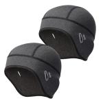 Thermal Skull Cap with Glasses Holes Warmer Helmet Liner Winter Cycling Bike Hat 2Pcs Active Lifestyle Gear for Sports Outdoor Adventures Travel and Daily Wear Versatile Accessories