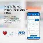 A&D Medical Essential One Wrist Blood Pressure Monitor for Home Use, UB-543, BP Adjustable Cuff (5.3-8.5"/13.5-21.5 cm), 2 Users, One Button Operation, 60 Reading Memory, Carrying Case, 2 AAA Battery