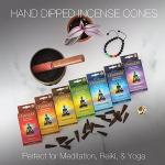 7 Chakras Meditation Incense Cones Gift Set