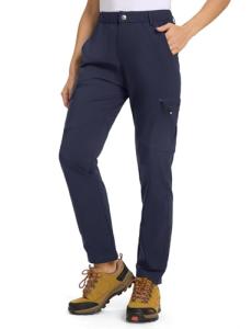 Women's Lightweight Water-Resistant Hiking Cargo Pants