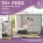 Airlithe Foldable Pilates Reformer with Accessories