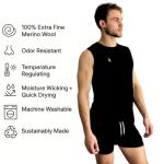 Eco-Friendly Merino Wool Men’s Lightweight Shorts