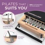 Airlithe Foldable Pilates Reformer with Accessories