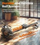 YOSUDA Magnetic Home Rowing Machine with LCD Monitor