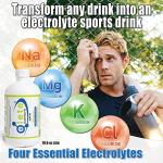 Electrolyte Hydration Drops for Muscle Cramp Relief