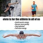 Electrolyte Hydration Drops for Muscle Cramp Relief