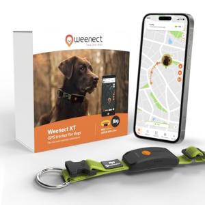 Weenect Dog XT GPS Collar - Waterproof & Durable