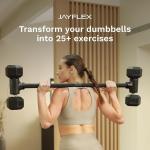 Jayflex Hyperbell Bar - Transform Dumbbells to Barbell
