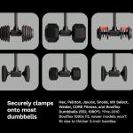 Jayflex Hyperbell Bar - Transform Dumbbells to Barbell