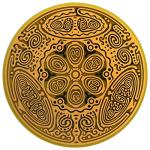 Fire Element Disk for Creativity and Balance