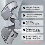 Dual Unloader Decompression Knee Brace
