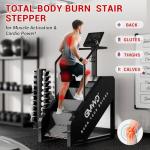 GMWD Commercial LED Stair Climber – 200kg Capacity