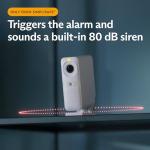 SimpliSafe Wireless Indoor Security Camera with Alarm