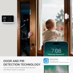 Wireless Home Security Alarm System with DIY Sensors