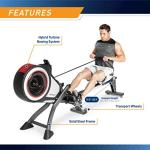 Marcy Foldable Rowing Machine with 8 Resistance Levels