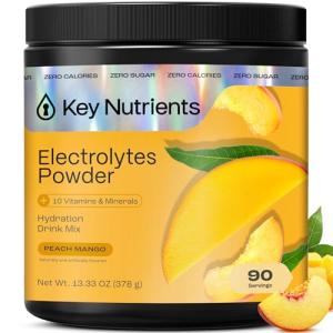 Sugar-Free Tropical Peach Mango Electrolyte Powder