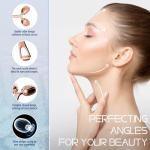 Yeamon Stainless Steel Gua Sha and Face Roller Set