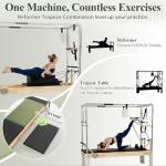 PAETA Wooden Pilates Reformer with Cadillac Table
