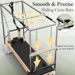 PAETA Wooden Pilates Reformer with Cadillac Table
