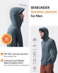 BENEUNDER Men's Lightweight Sun Protection Hoodie