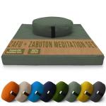 Organic Zafu Meditation Cushion and Zabuton Mat Set