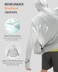 BENEUNDER Men's Lightweight Sun Protection Hoodie