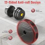 4-in-1 Adjustable Dumbbells Weight Set for Home Gym