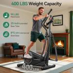 Niceday Magnetic Home Elliptical Trainer, 16 Resistance Levels