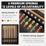 Foldable Oak Pilates Reformer with Jump Board