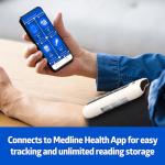 Bluetooth Blood Pressure Monitor with App Integration
