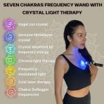 Chakra Frequency Wand with Crystal Light Therapy